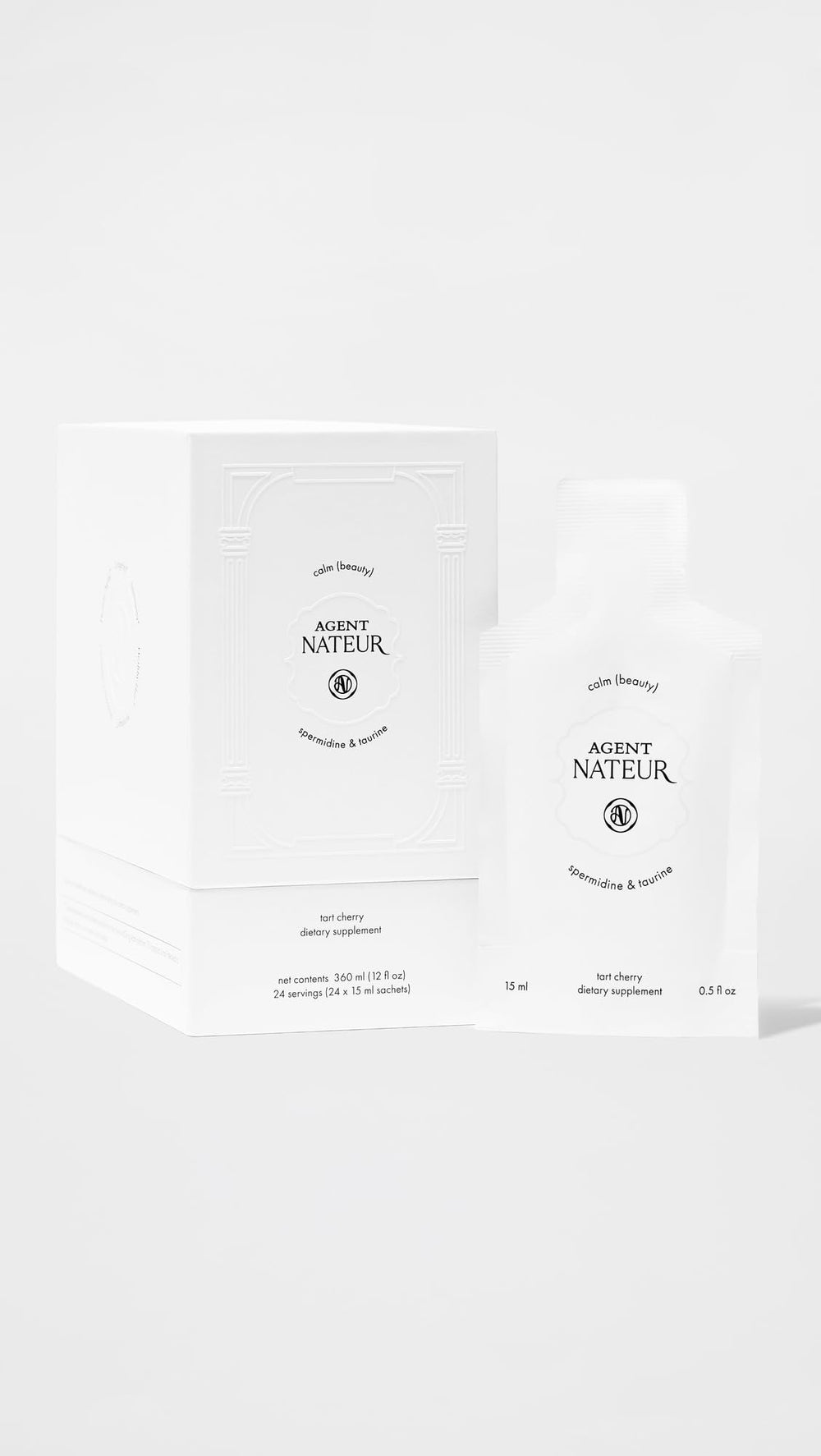 Agent Nateur Calm daily packet ready for on-the-go use