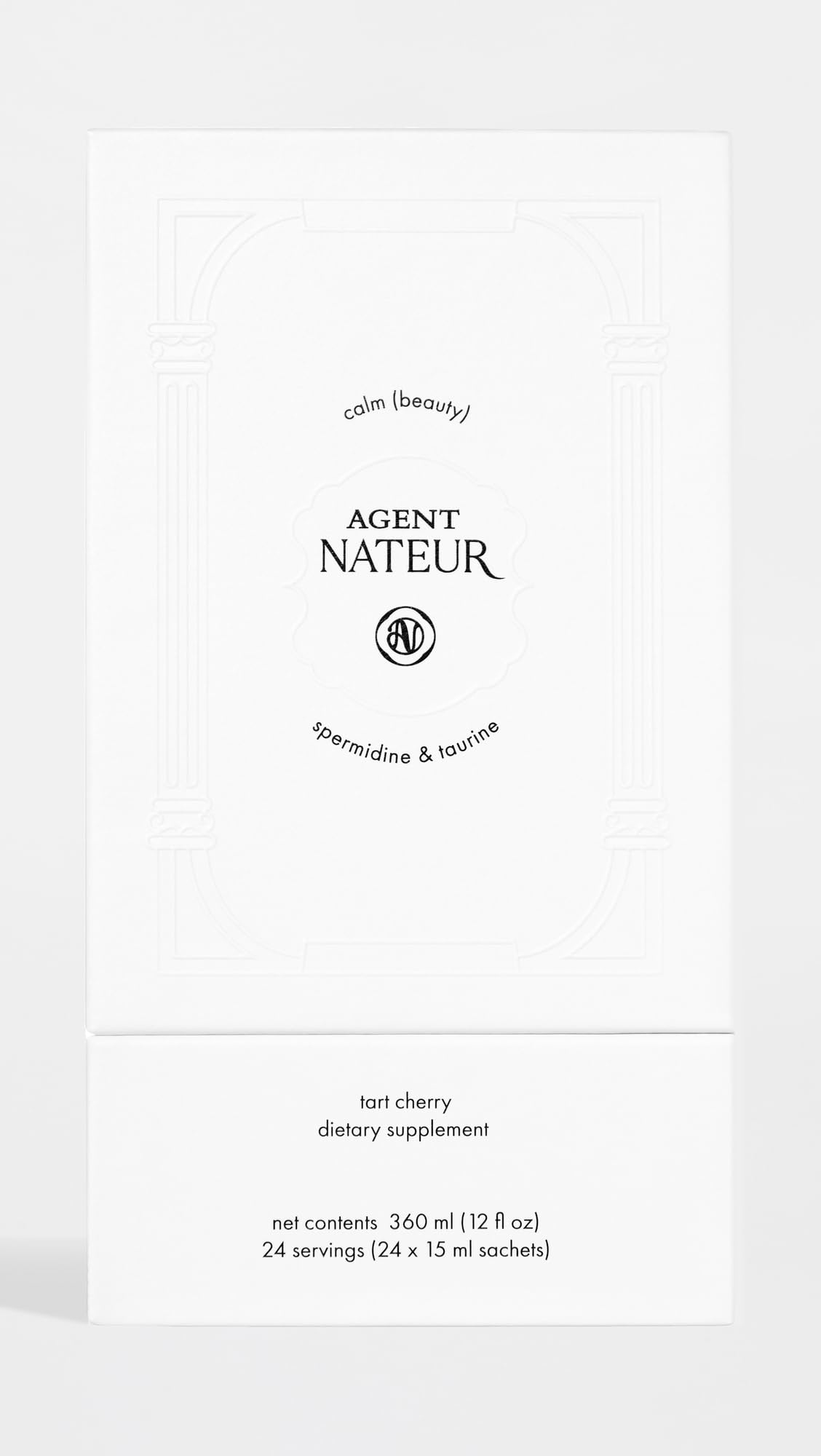 Agent Nateur Calm skin radiance close-up hints at glow