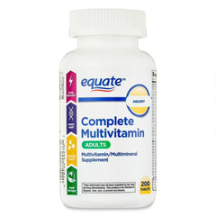 AGILIPET Equate bottle front view for daily adult nutrition.