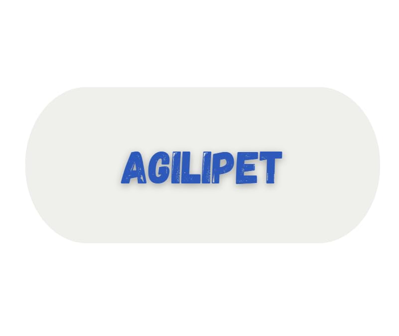 AGILIPET Equate bottle side view reveals labeling and shelf-ready packaging.