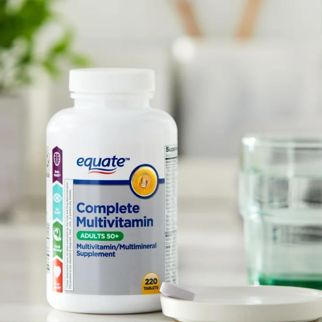 AGILIPET Equate multivitamin label detail highlighting lutein and lycopene