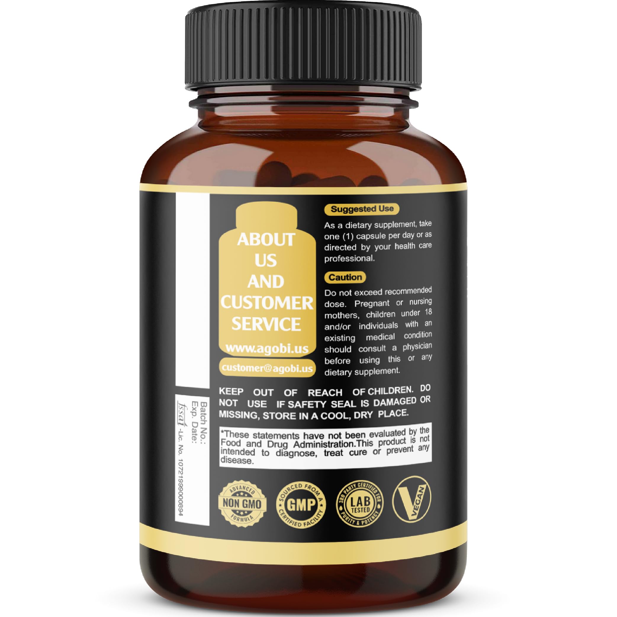 agobi 6-month supply on shelf – long-lasting supplement for steady routine