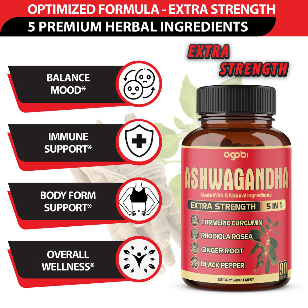 Agobi rhodiola-rosea-root capsules — supports calm focus during busy days.