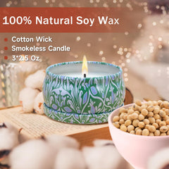 AGOL gardenia candle jar creates fresh fragrance for relaxation