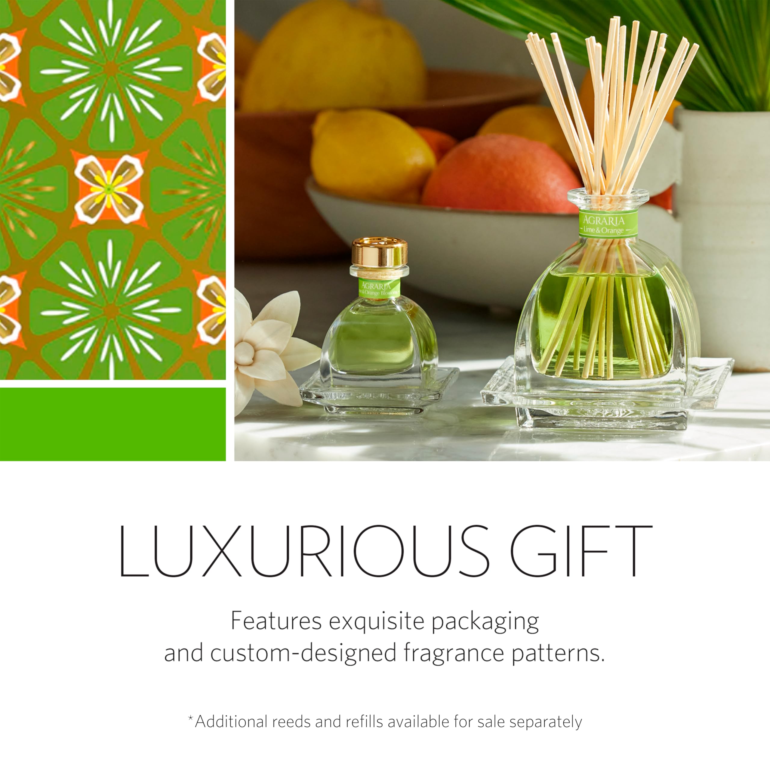 AGRARIA AirEssence lifestyle setup in living room with ambient aroma