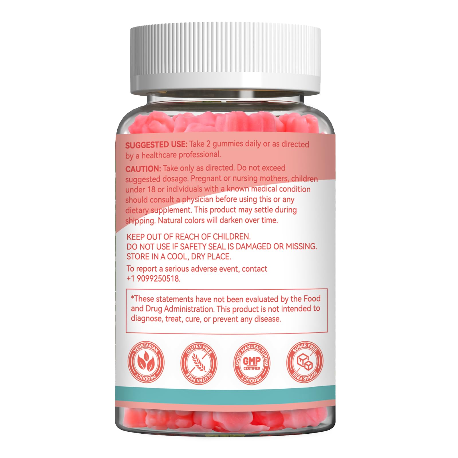 Agumoon 120-count pack, ready for two months of supplementation.