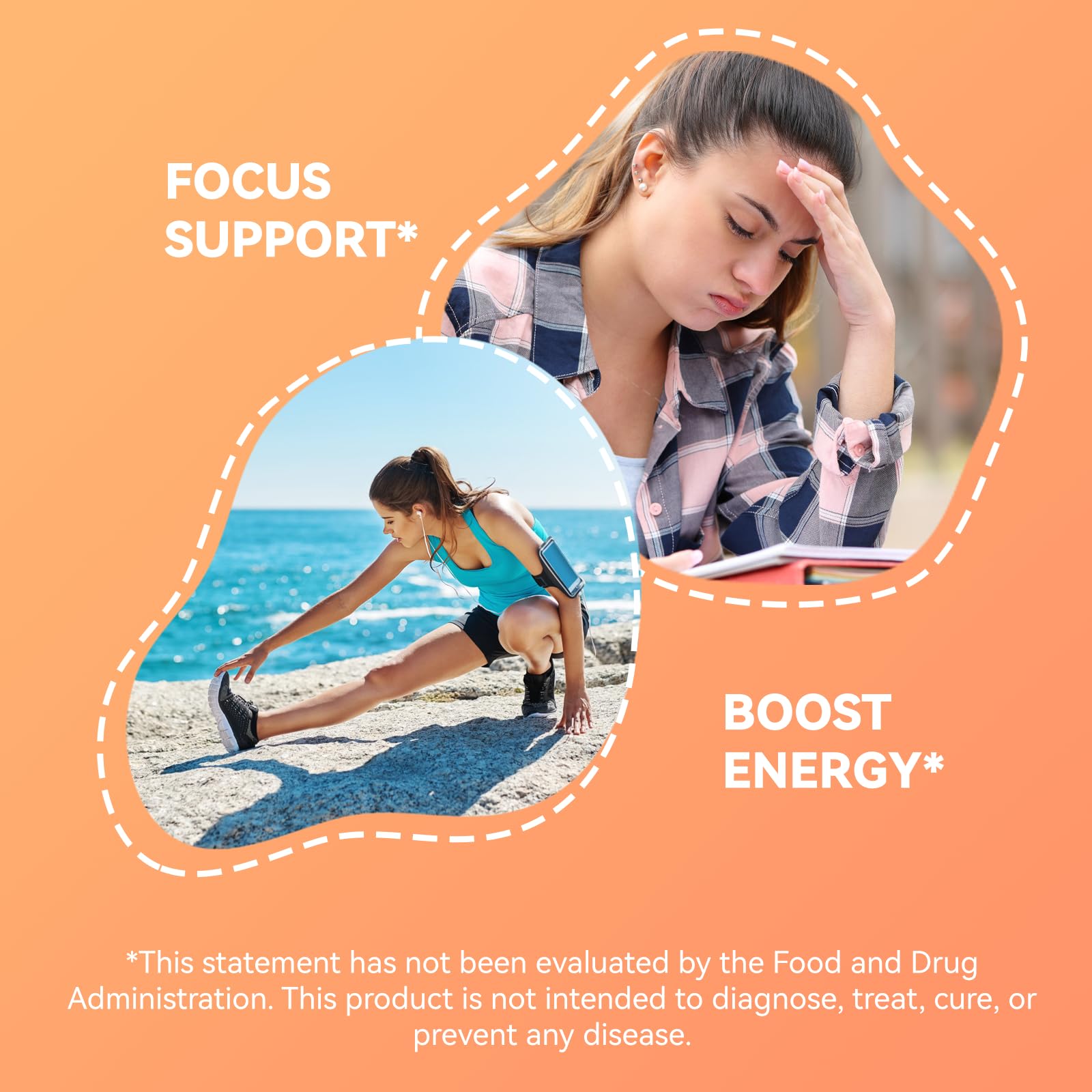 Agumoon Cortisol Gummies nutrition label closeup highlighting minerals and extracts