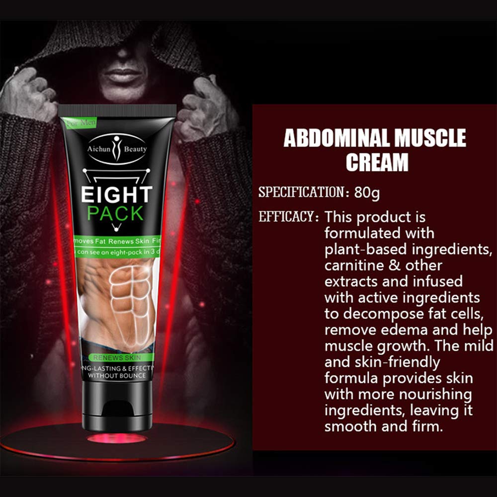 AICHUN BEAUTY Eight Pack texture close-up highlights a light, fast-absorbing formula.