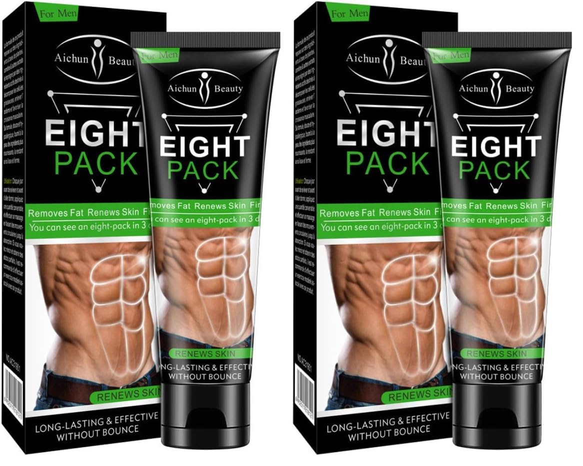 AICHUN BEAUTY Eight Pack for Men torso press hints at a more defined midsection.