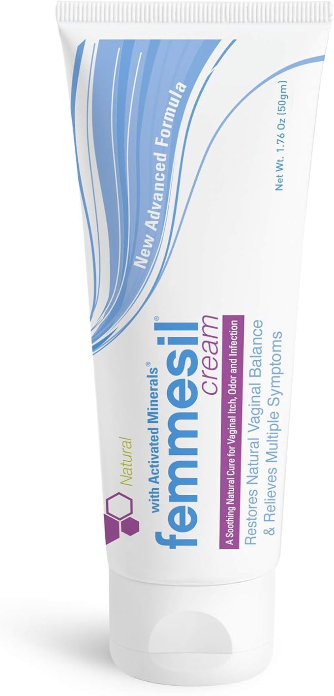 Aidance Femmesil yeast infection tube front—soothing relief for irritation.