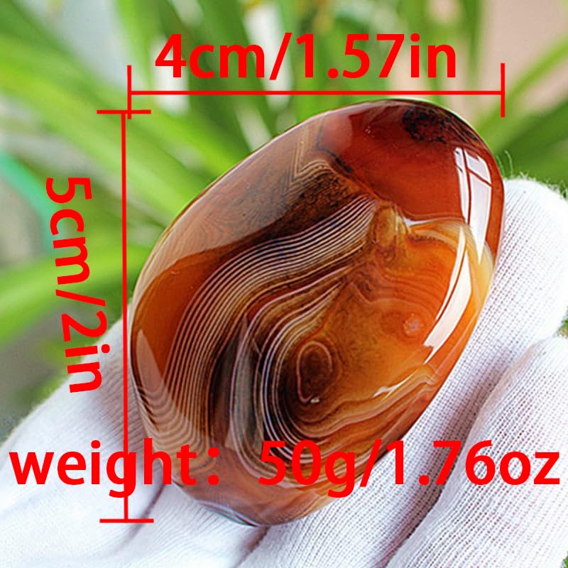 AierCrystal agate pocket stones set ready for pocket carry and grounding