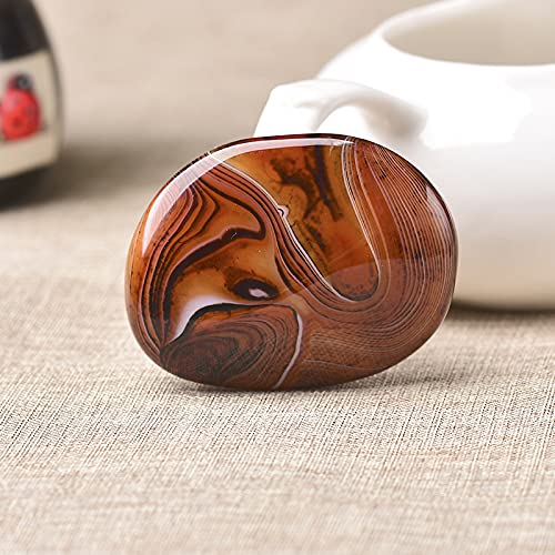 AierCrystal aquarium decor agate stones arranged in a natural grid