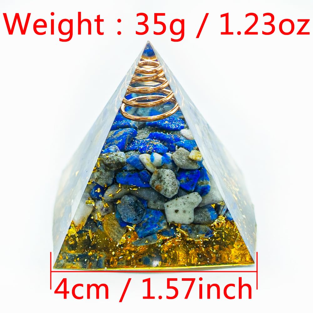 AierCrystal chakra pyramid supports focused meditation