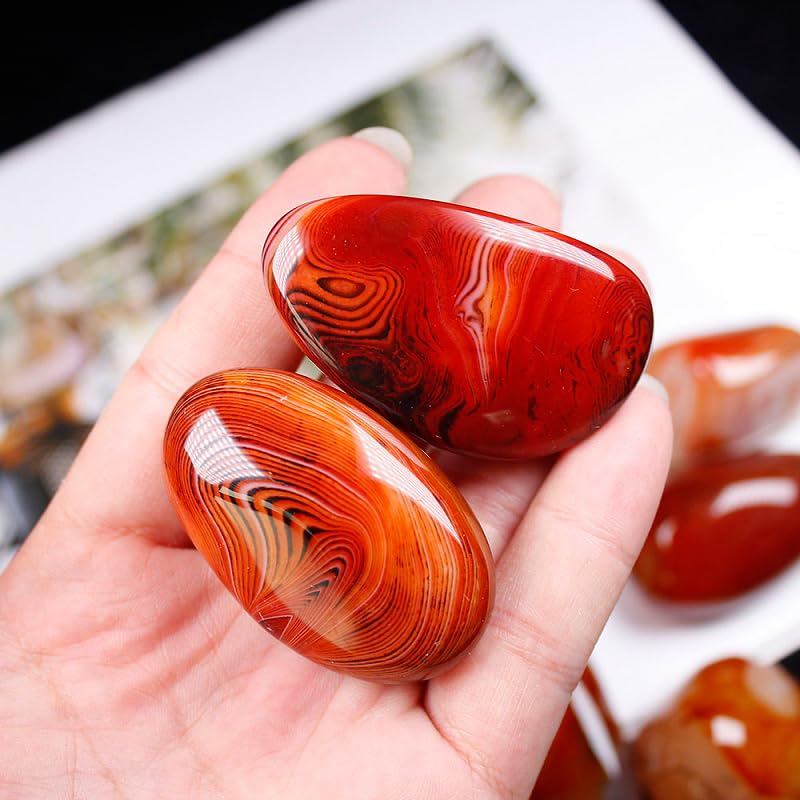 AierCrystal grounding stones for Root, Sacral, and Earth chakras