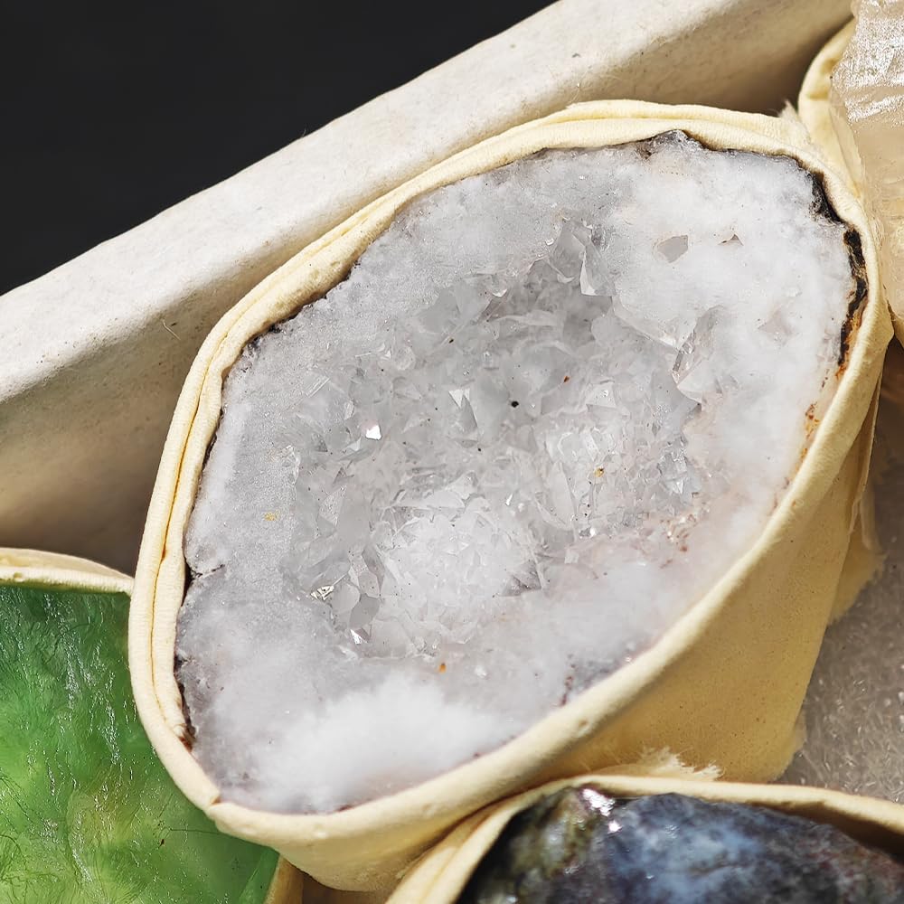 AierCrystal red calcite rough stone adding grounding touch to space