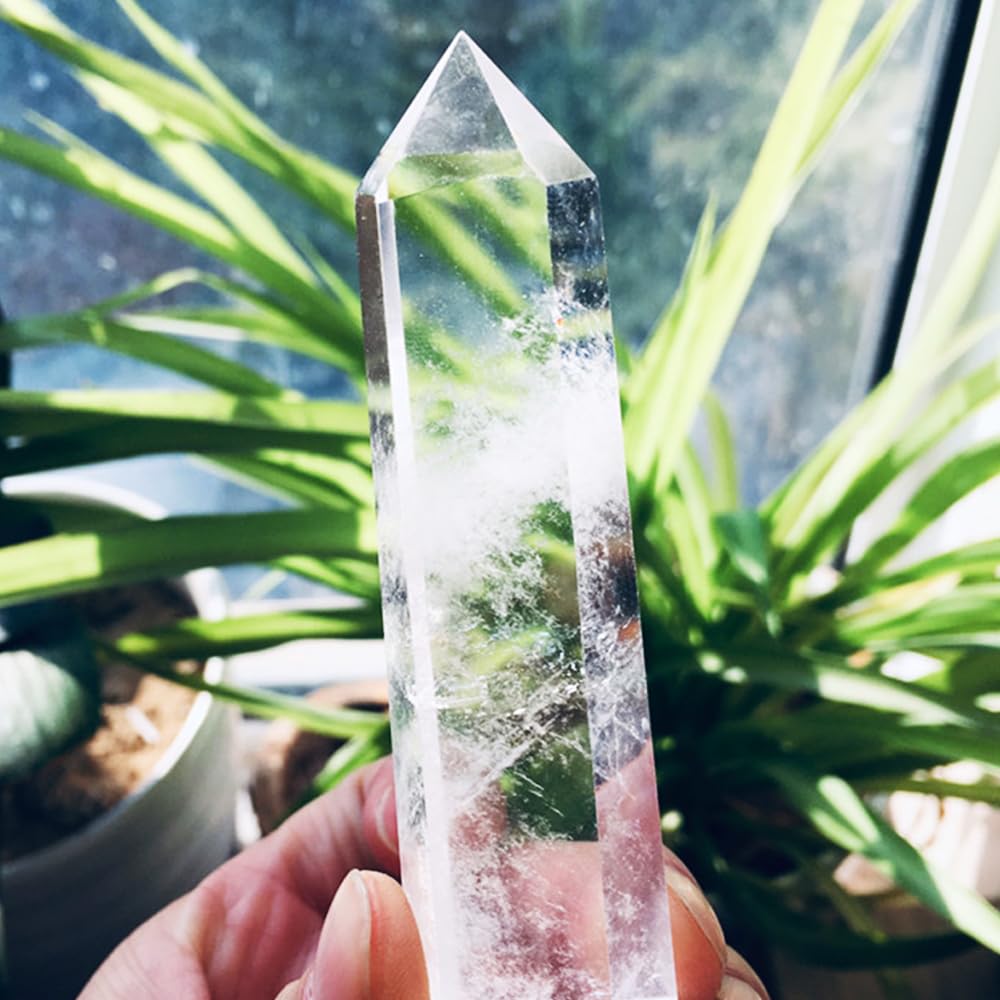AierCrystal white stone pillar suits aquarium and home decor