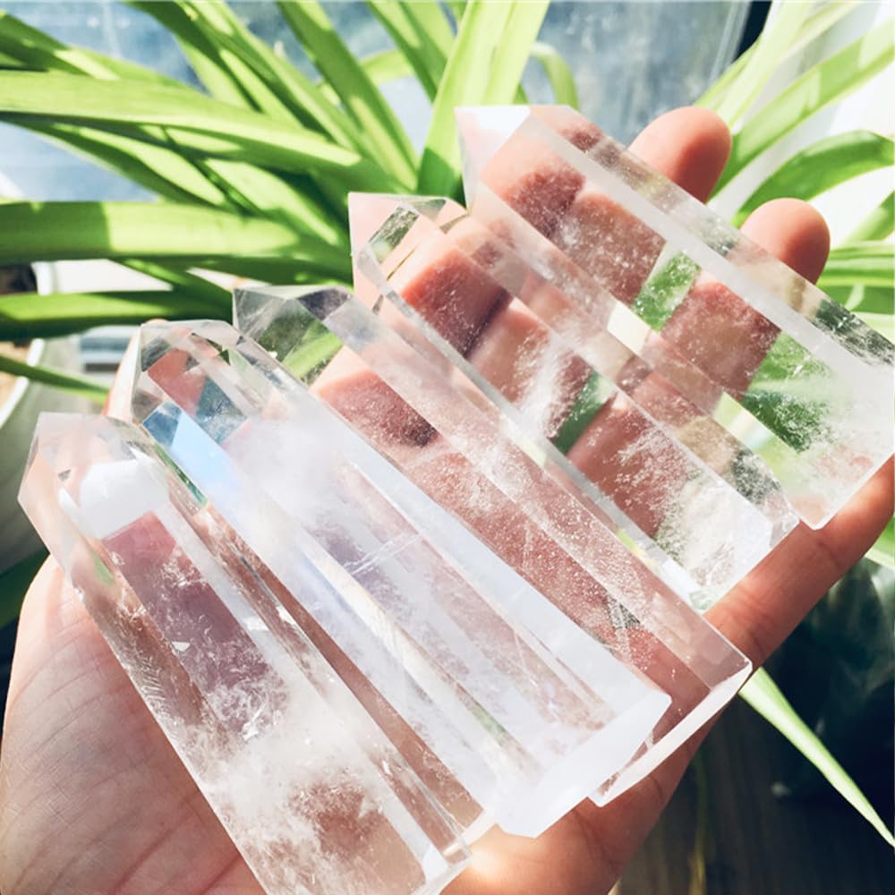 AierCrystal pair of pillars bring calming ambiance and balance