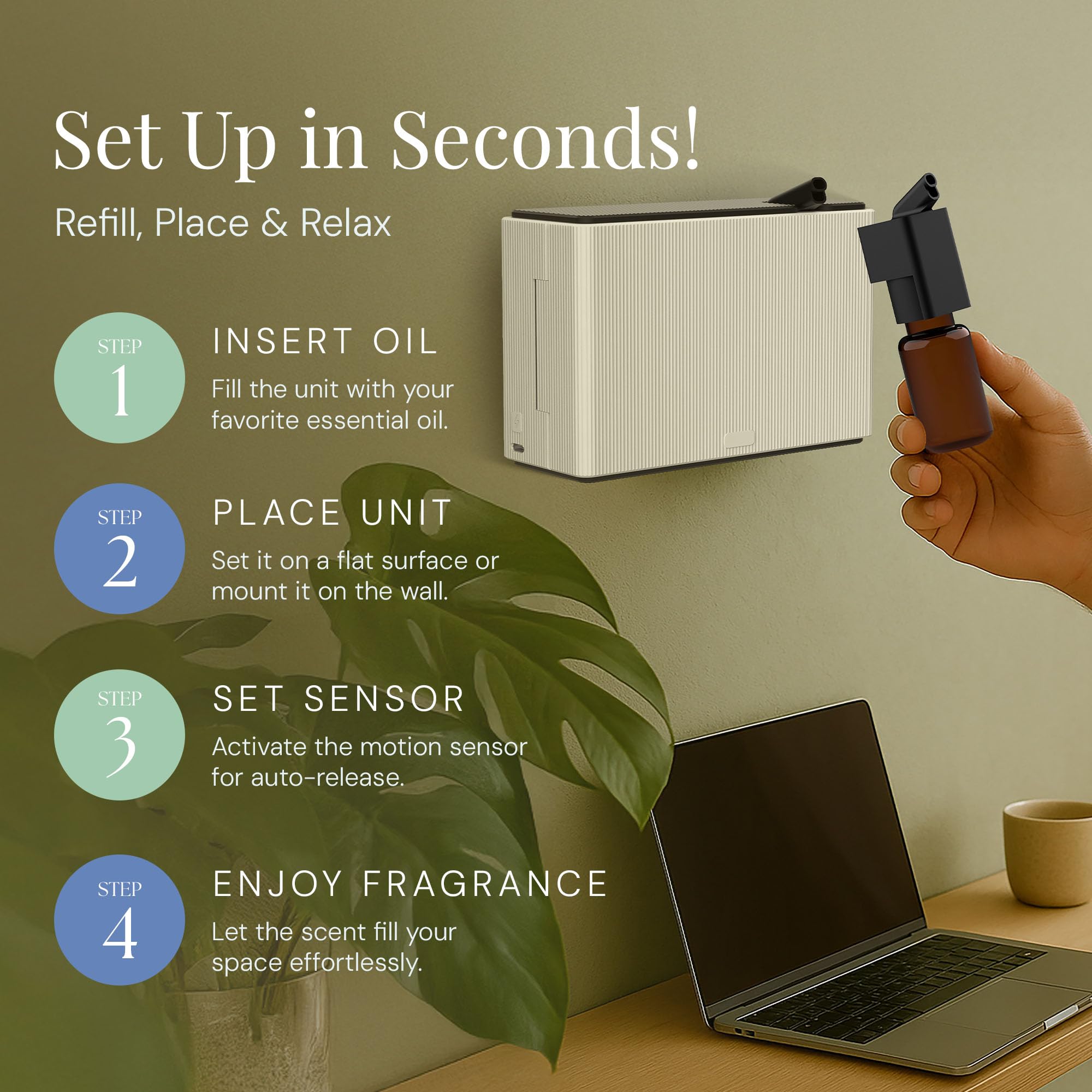 AE101Bat designed for oil-based fragrances only without water