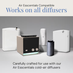 Air Esscentials aromatherapy diffuser room scene showcasing luxury scent