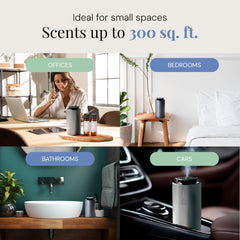Air Esscentials The Mini Diffuser black sleek design fits any room