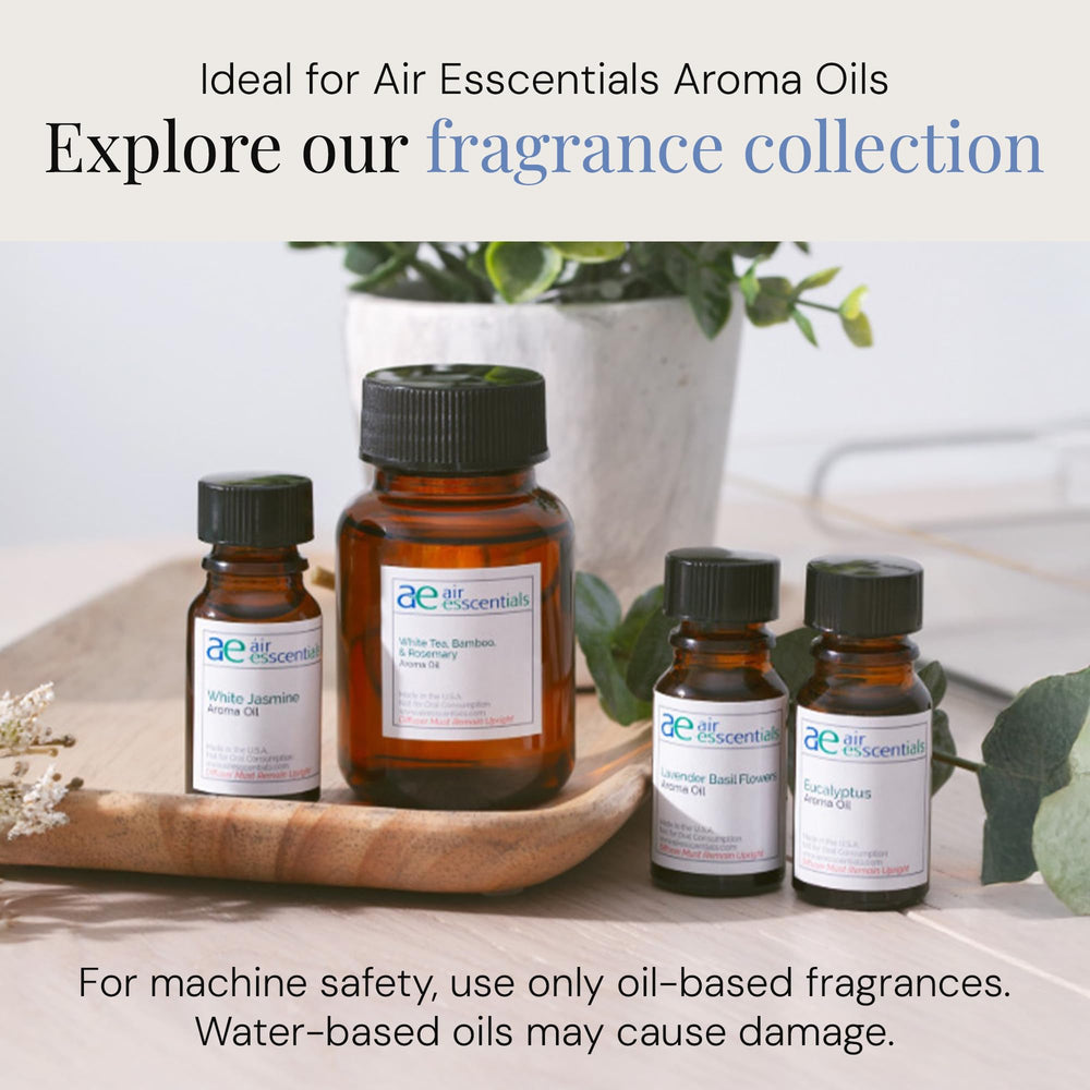 Air Esscentials Radiant LCD touchscreen for precise fragrance timing.