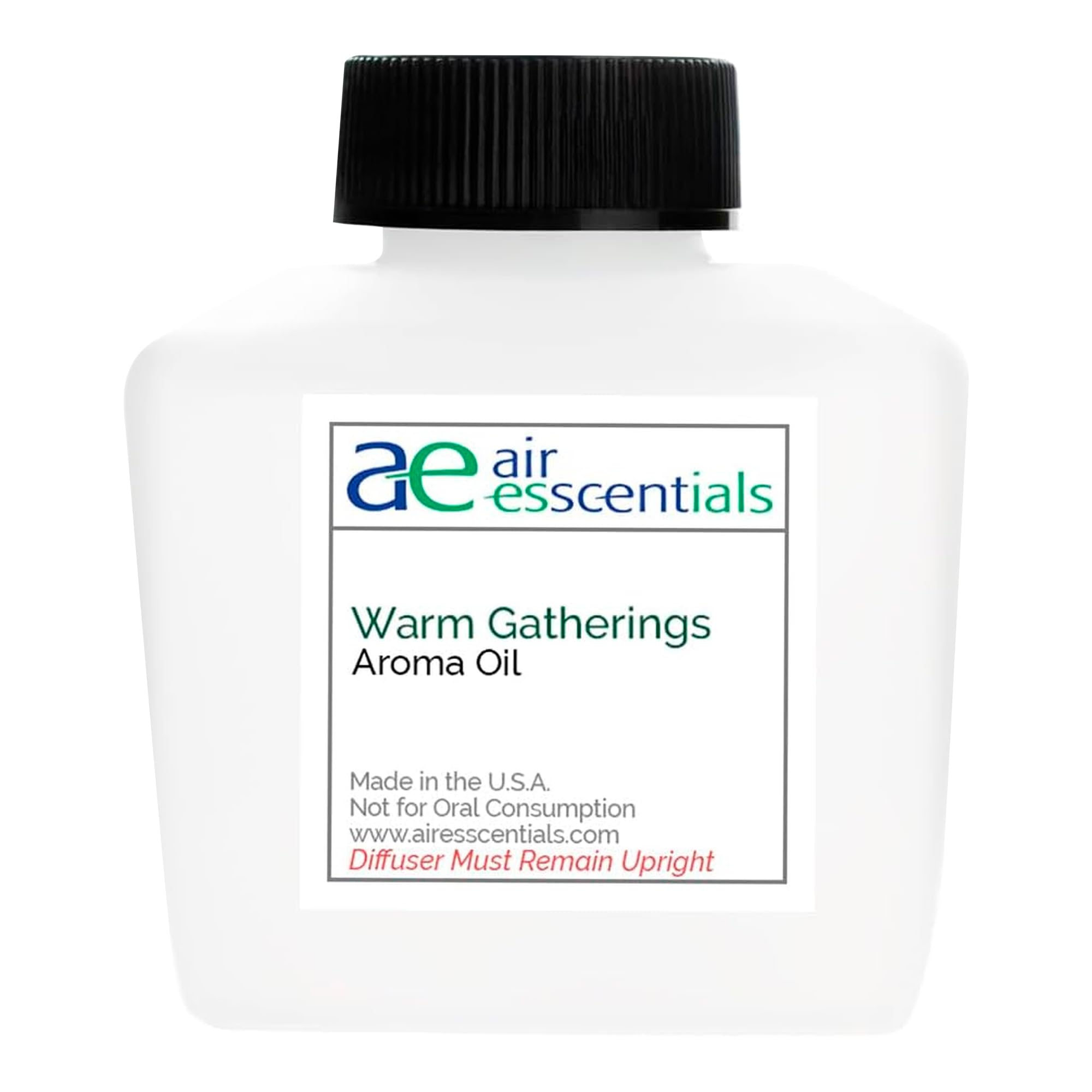 Air Esscentials Warm Gatherings bottle closeup for festive ambiance