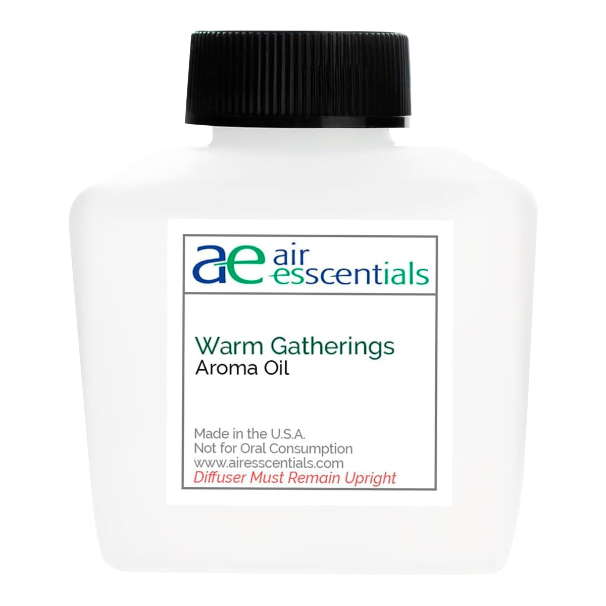 Air Esscentials Warm Gatherings bottle closeup for festive ambiance