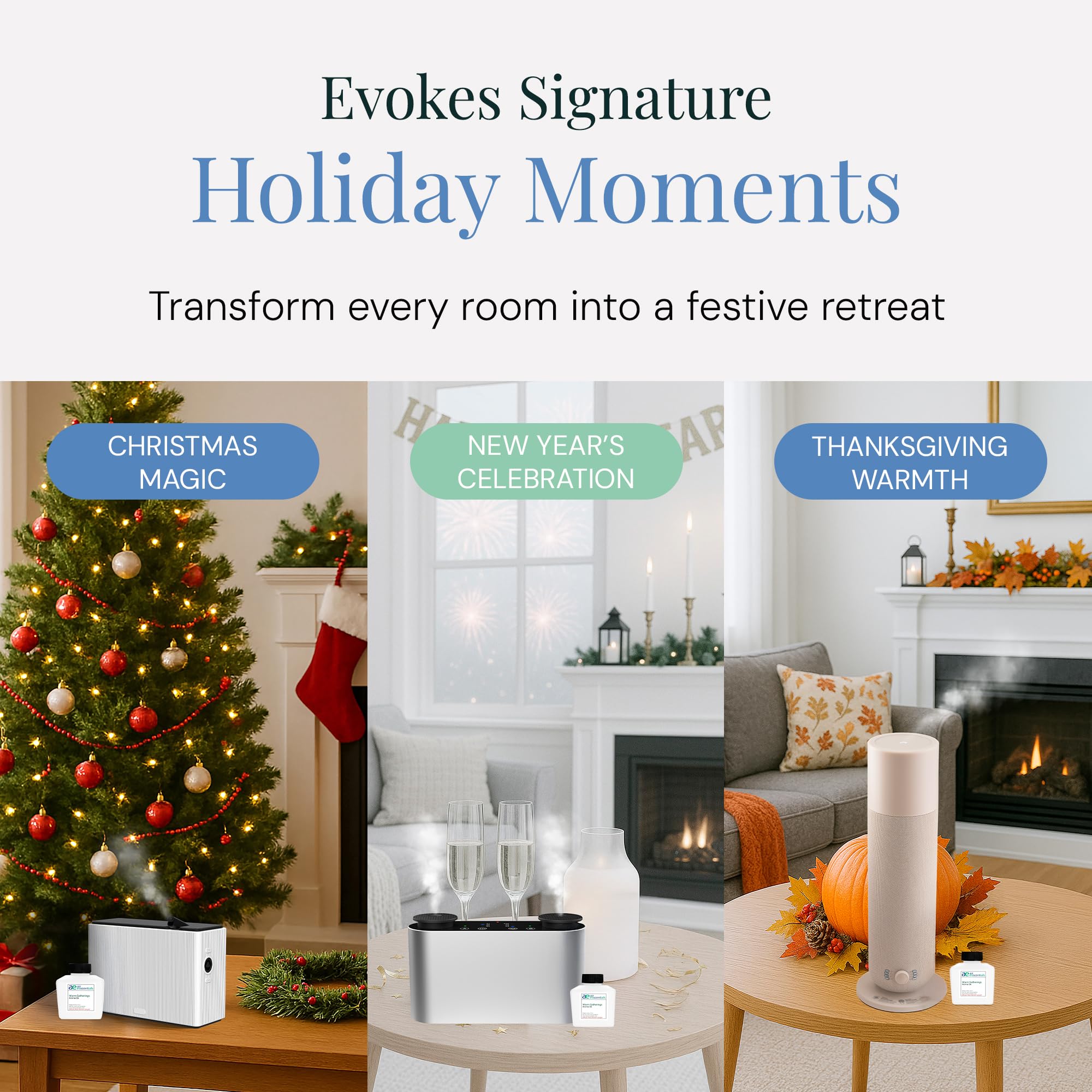 Air Esscentials Warm Gatherings cozy-living-room elevates seasonal hosting