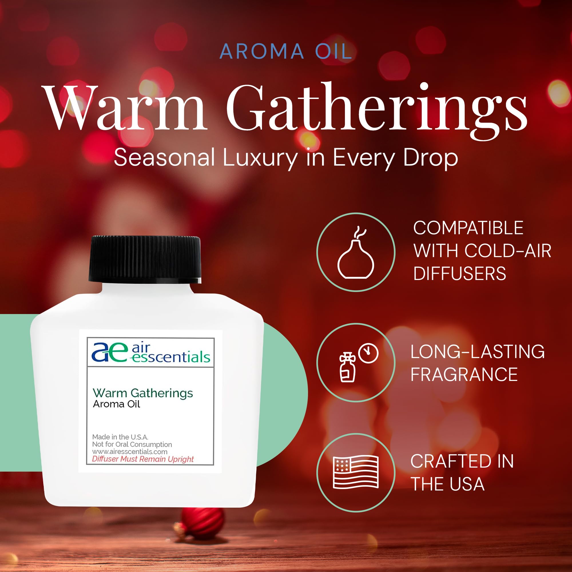 Air Esscentials Warm Gatherings pine-bay-winter-scene evokes cozy forest