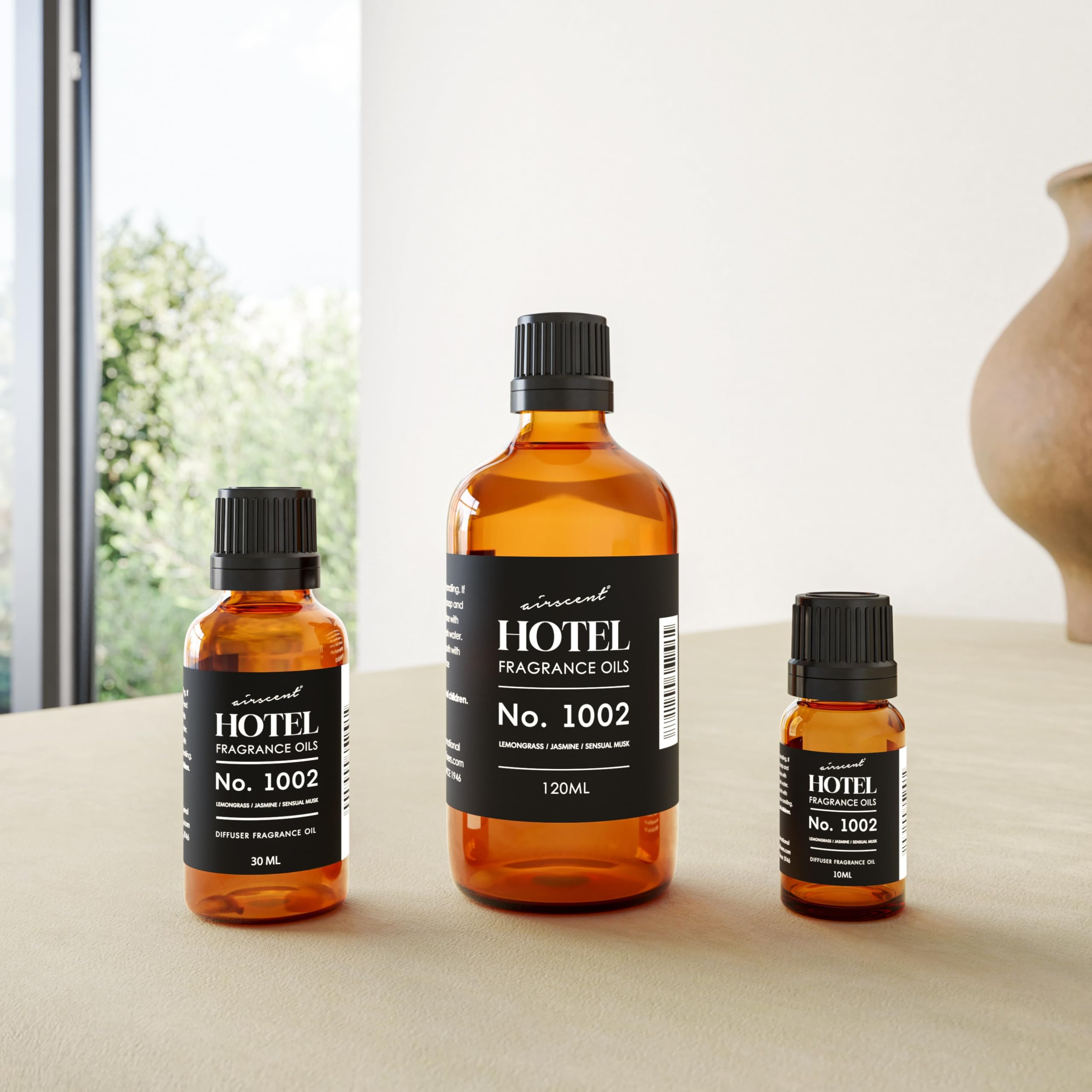Air-Scent 1002 packaging highlights pet-friendly, safe fragrance.