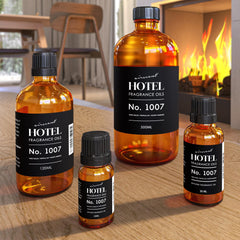 Air-Scent No. 1007 label close-up shows premium IFRA-compliant fragrance.