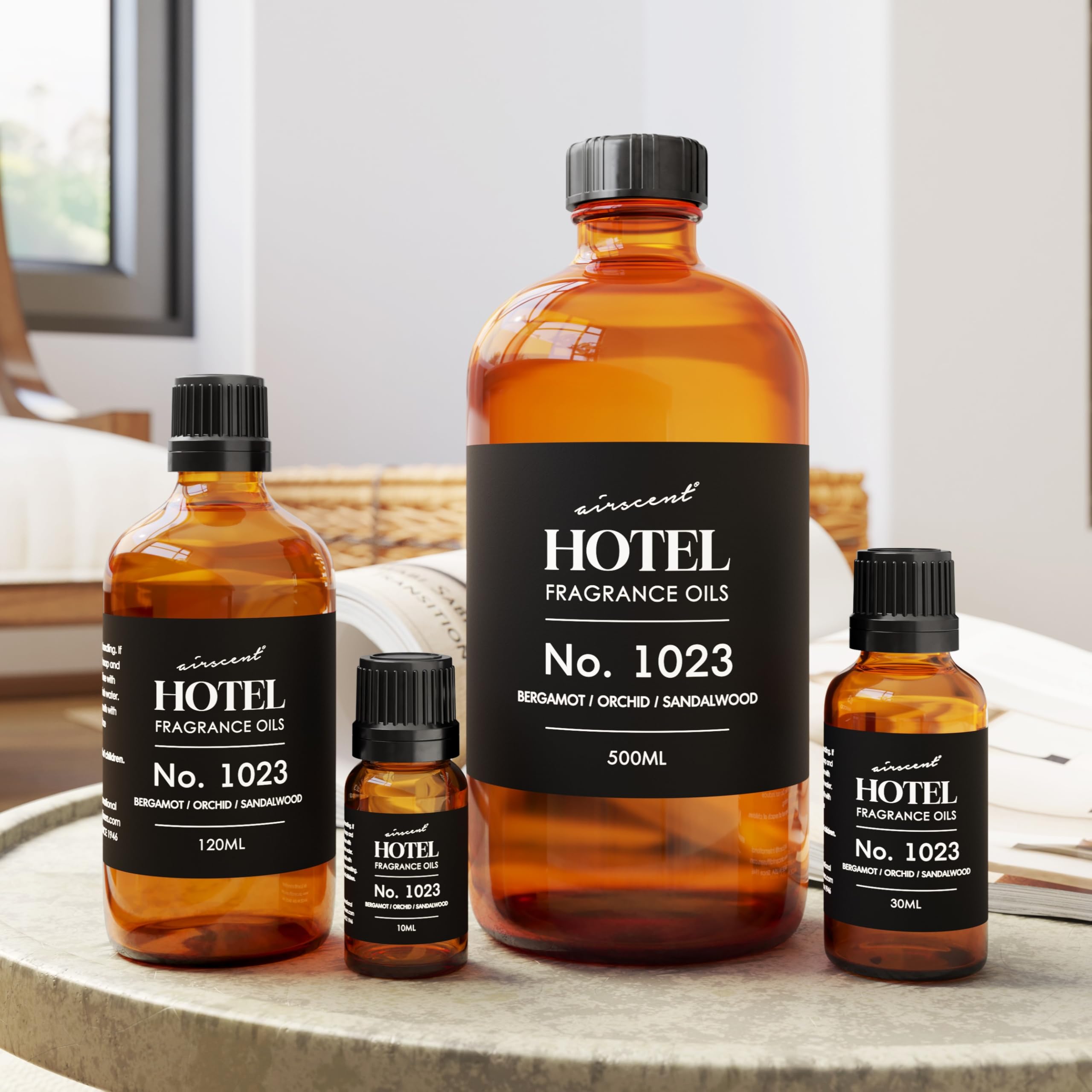 Air-Scent Love Affair glass packaging suitable for gifting.