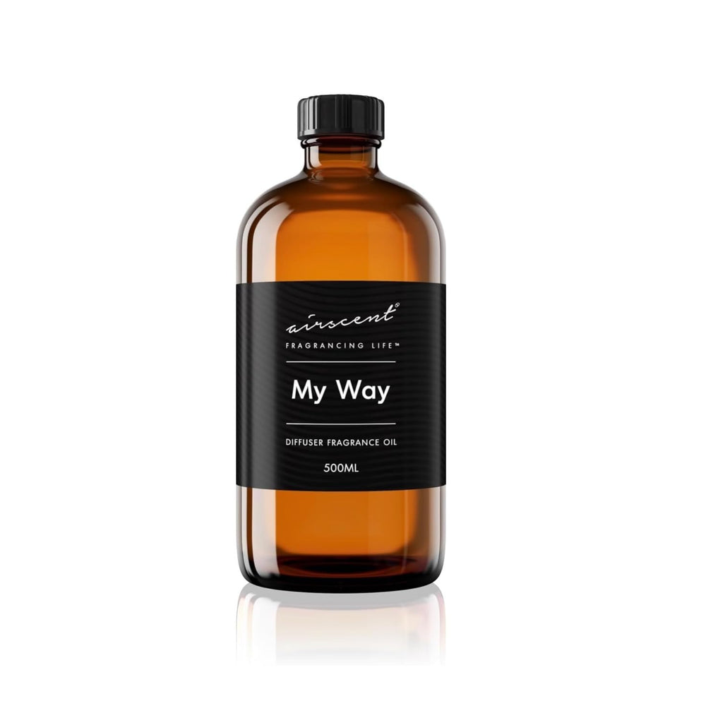 Air-Scent My Way diffuser oil bottle delivering hotel-inspired ambiance