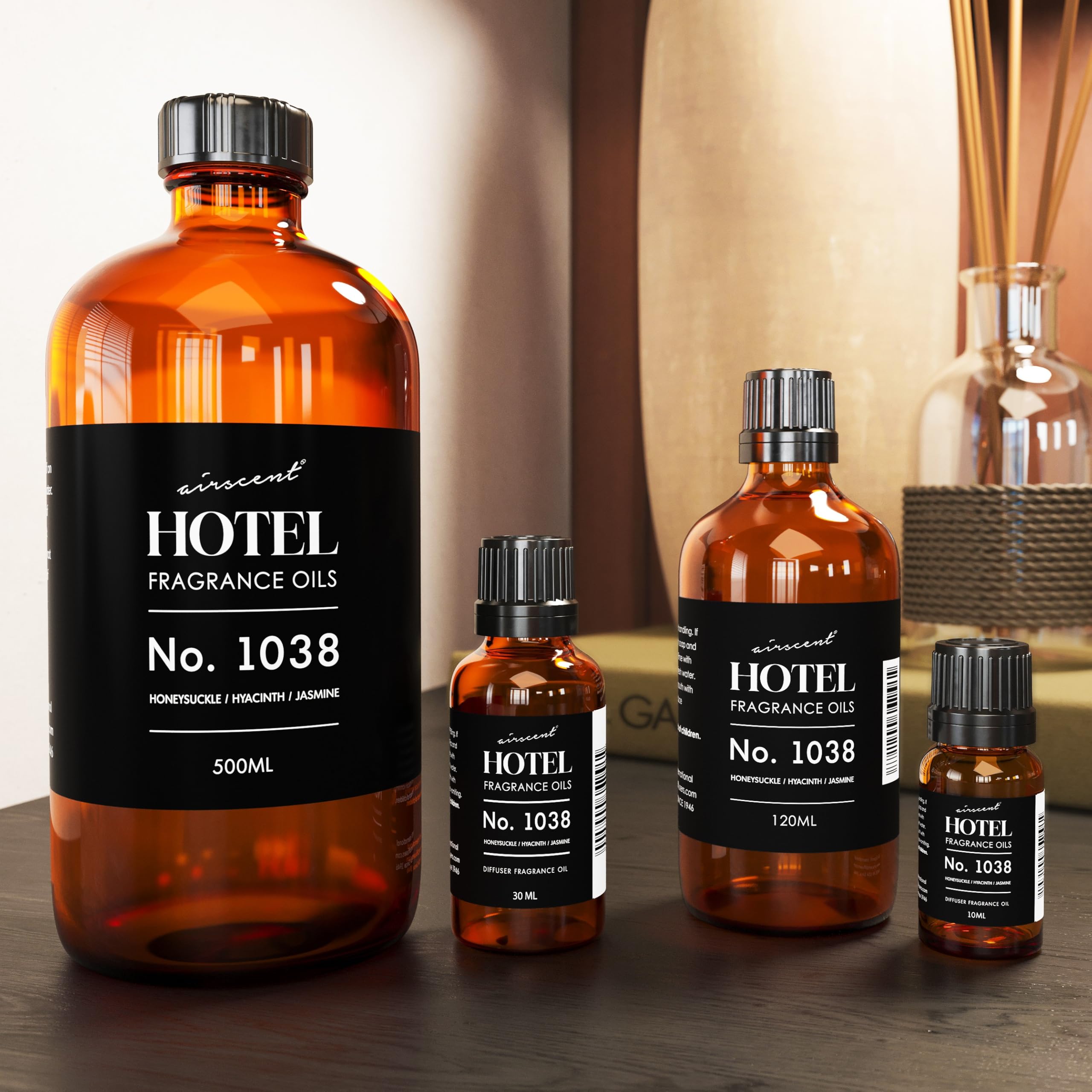Air-Scent No. 1038 diffuser mist demonstrating even aroma distribution