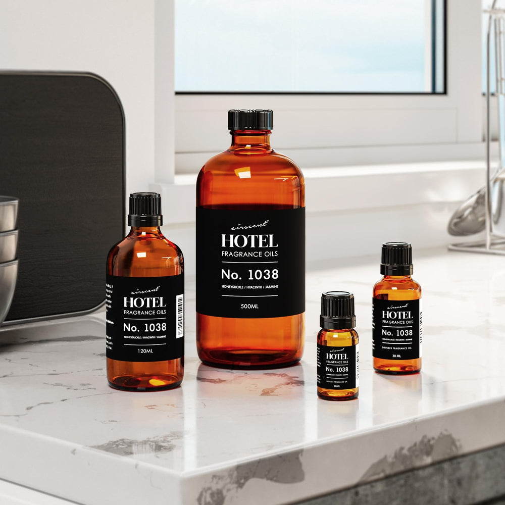 Air-Scent No. 1038 packaging closeup reveals quality and purity