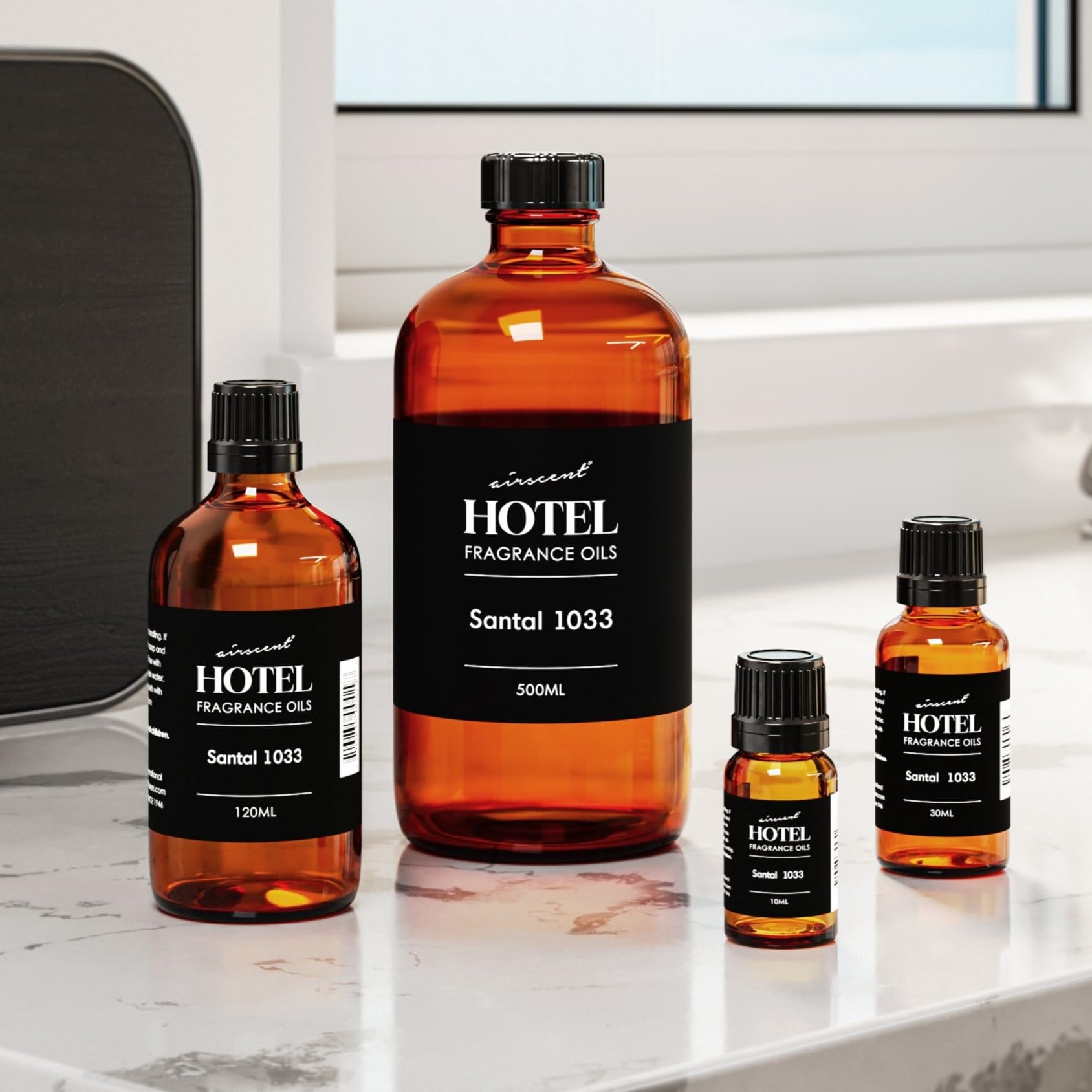 Air-Scent Santal pet-friendly diffuser oil for safe home fragrance.