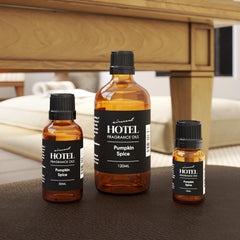 Air-Scent Pumpkin Spice diffuser oil dropper enabling easy spill-free application.
