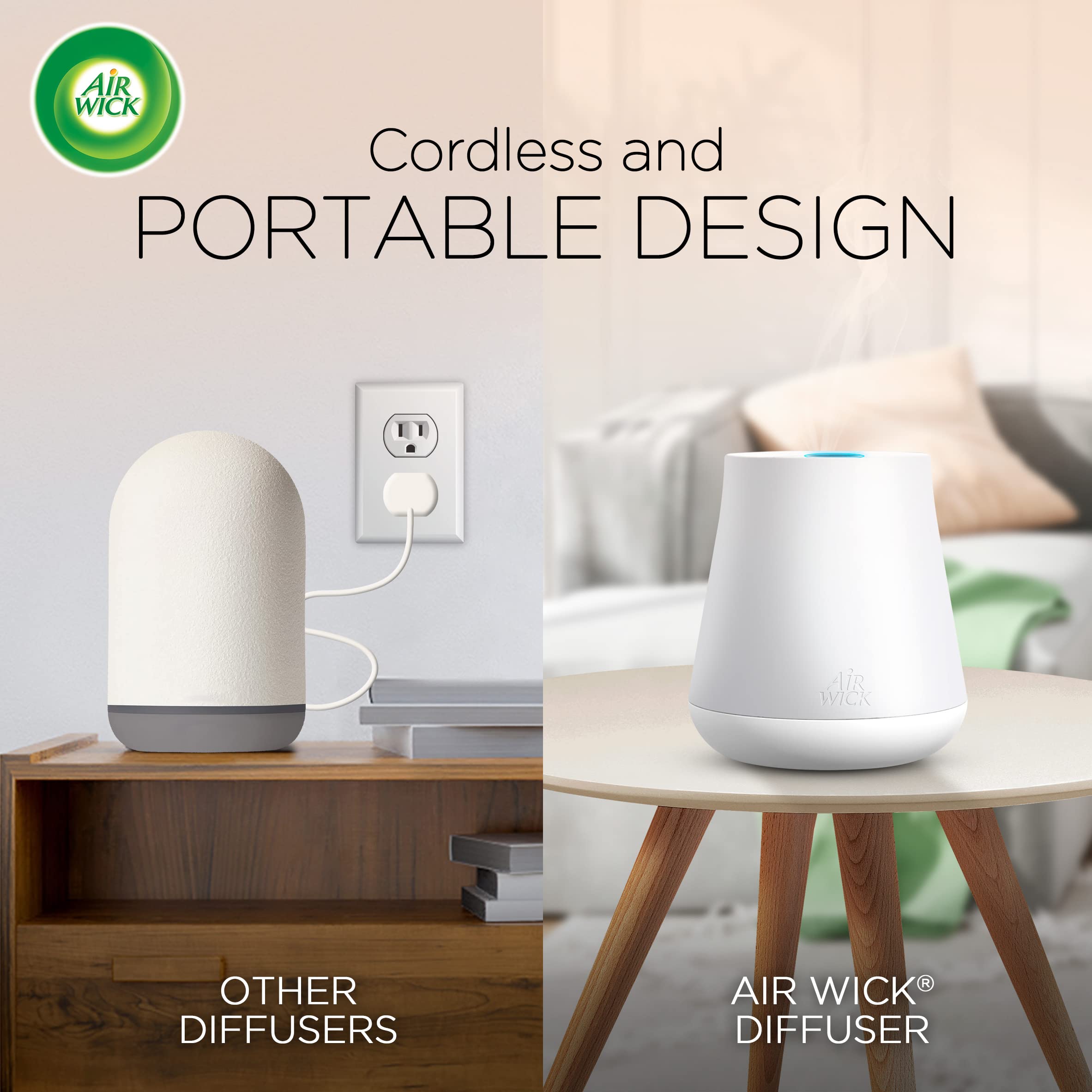 Air Wick Joy refill fragrance for extended, fresh aroma in living spaces