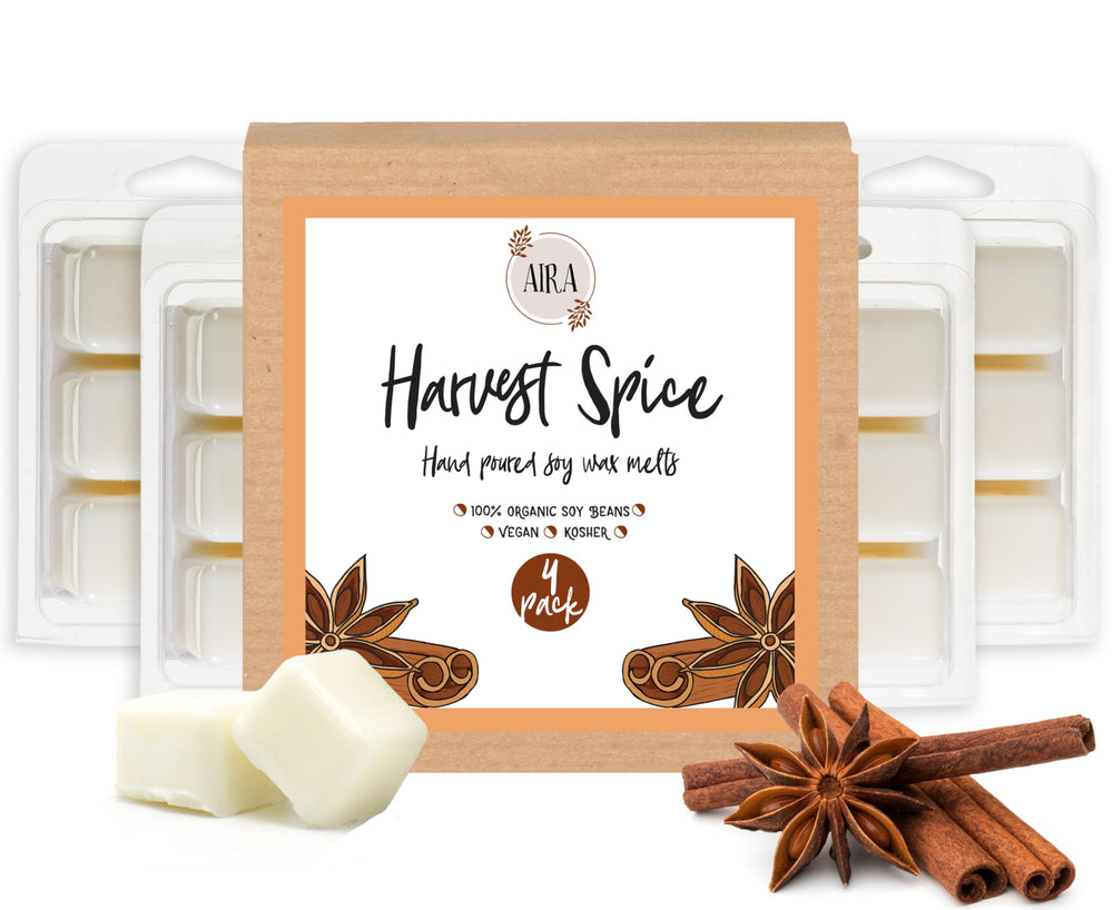 Aira Fall Harvest Spice cubes glow softly for a long-lasting room scent