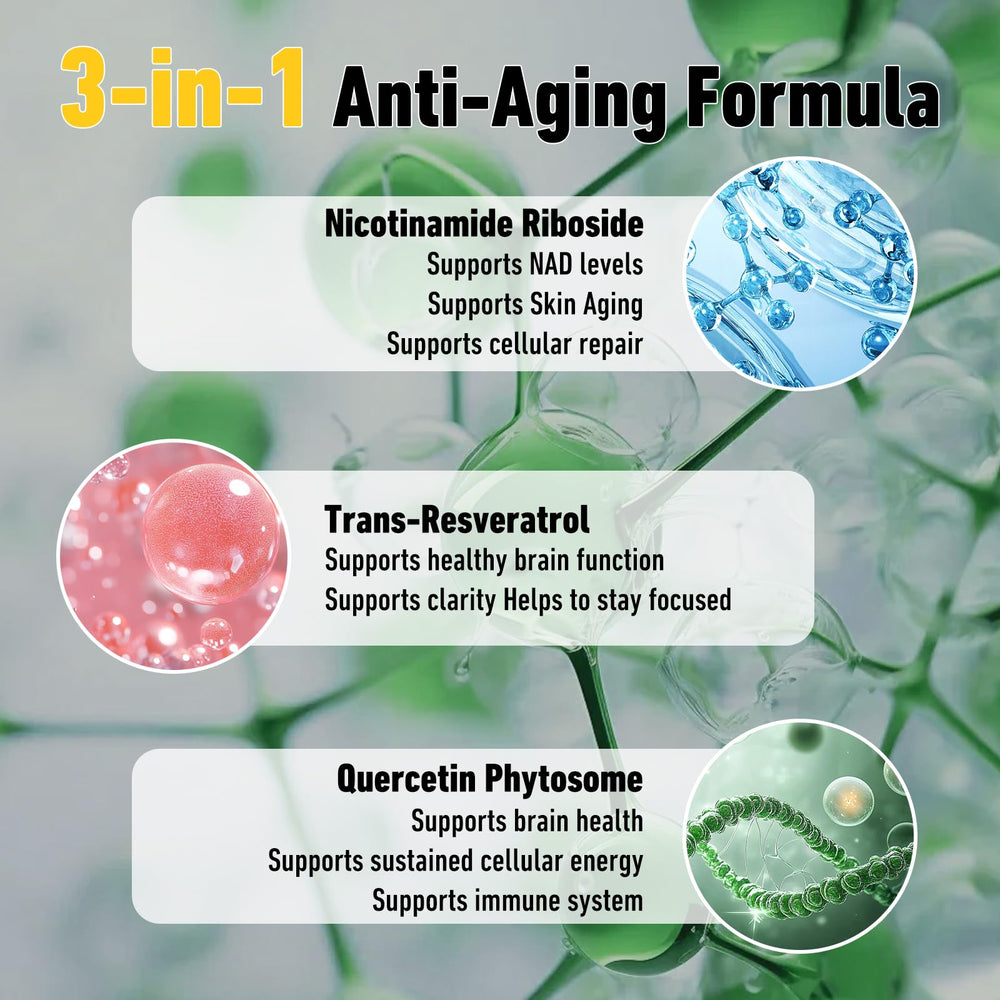 Airboy Liposomal NR bottle label close-up emphasizing NAD+ support.