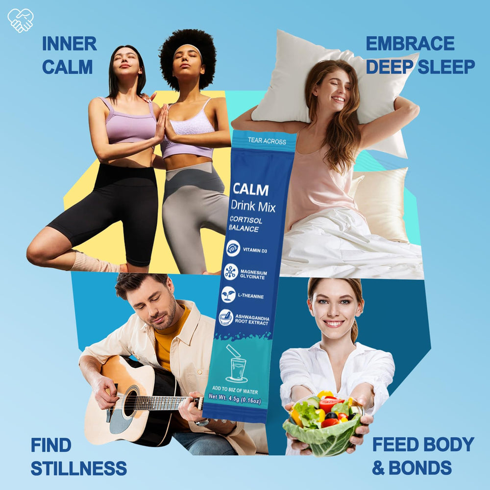 Airivio Super Cortisol Drink ingredients L-Theanine and Ashwagandha for calm focus.