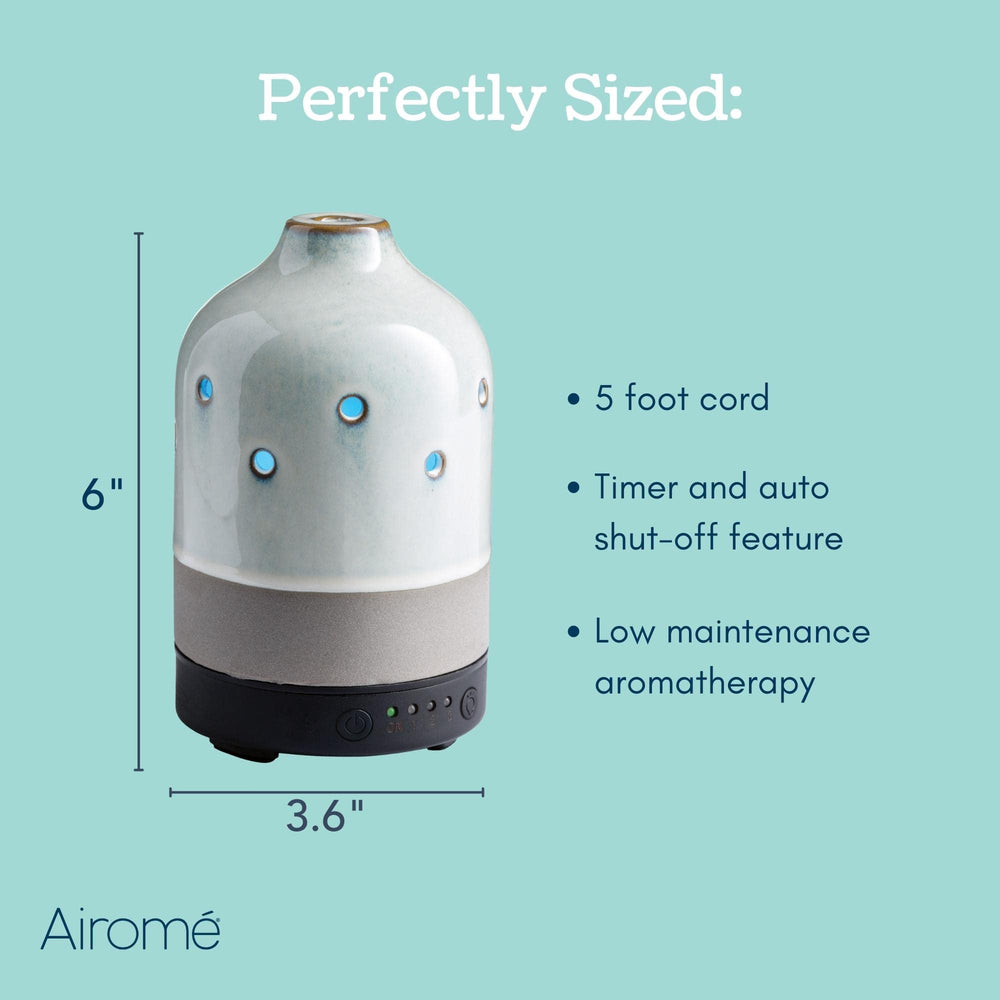 Airome included measuring cup and cord for easy setup.