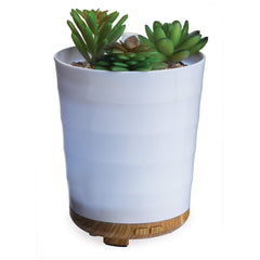 Airome diffuser shows 8 LED colors to set mood and decor.