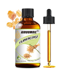 Airoomoil Pure Frankincense bottle, rich aroma for calming spaces.