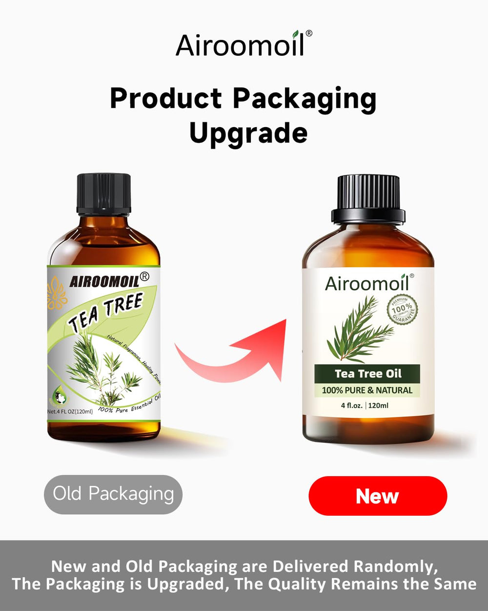 Airoomoil Tea Tree Oil in cleaning spray for natural deodorizing