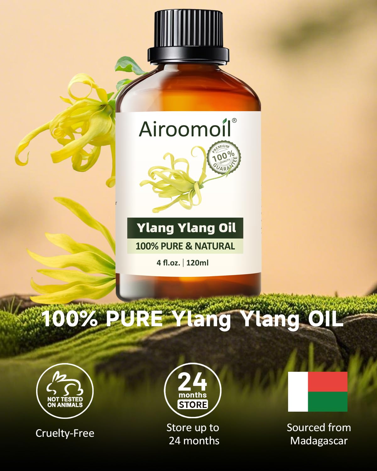 airoomoil Ylang Ylang bottle for DIY perfume blends