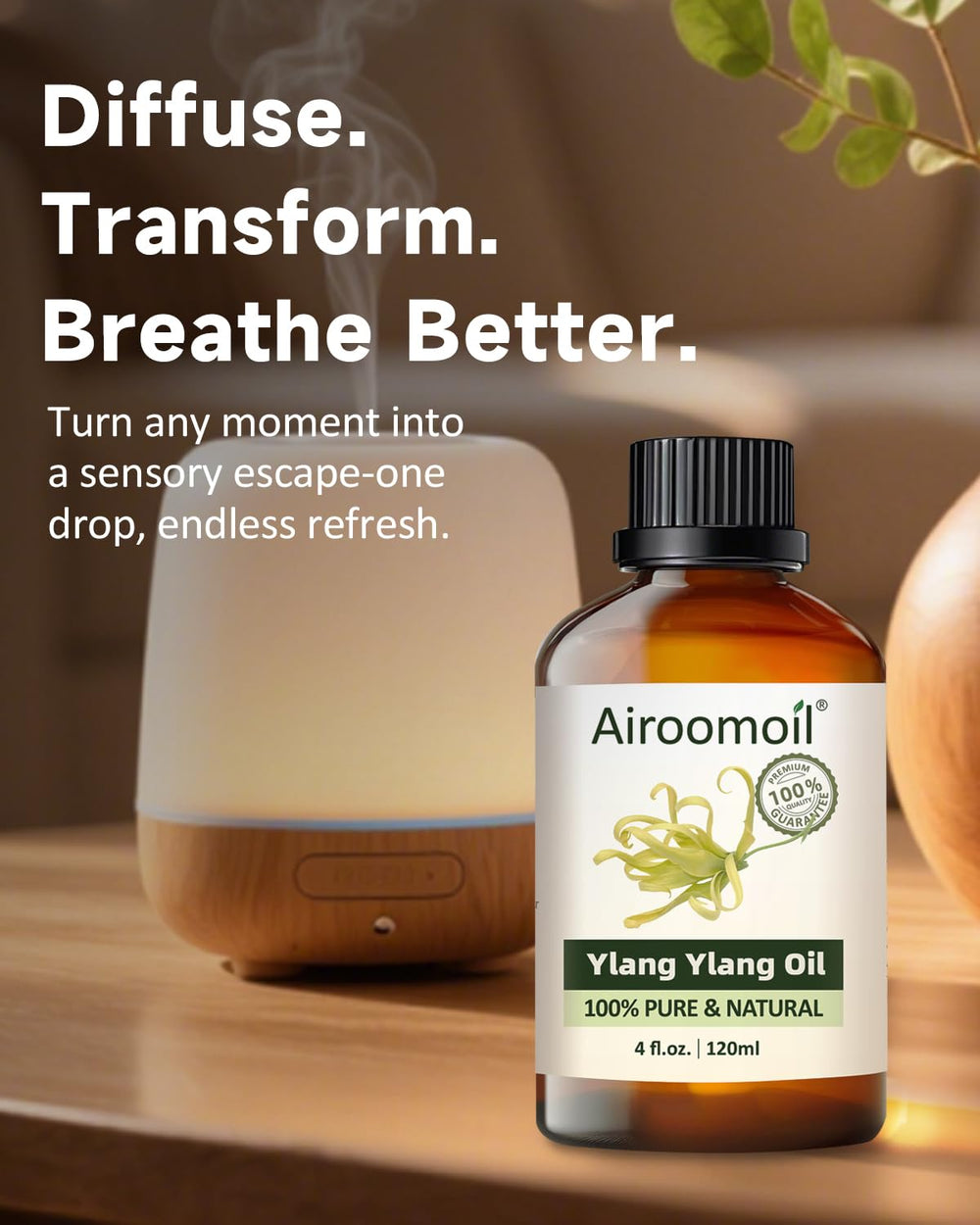 airoomoil Ylang Ylang enriches soaps and candles with floral aroma