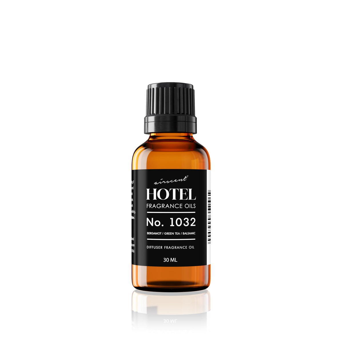 Air-Scent bergamot green tea balsamic notes bottle ideal for diffuser ambiance.
