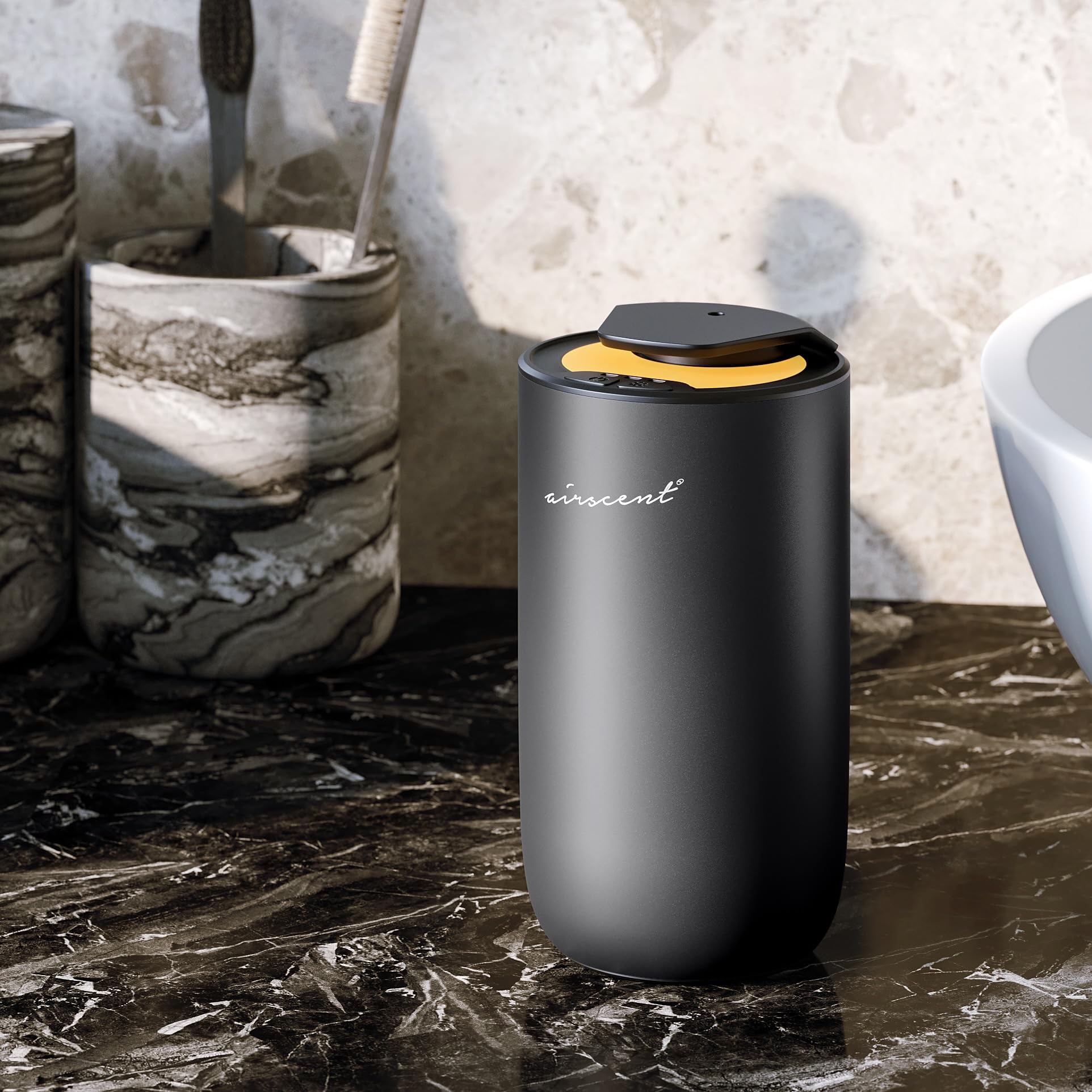 Air-Scent AirScent Mini twist-off refill keeps refilling clean