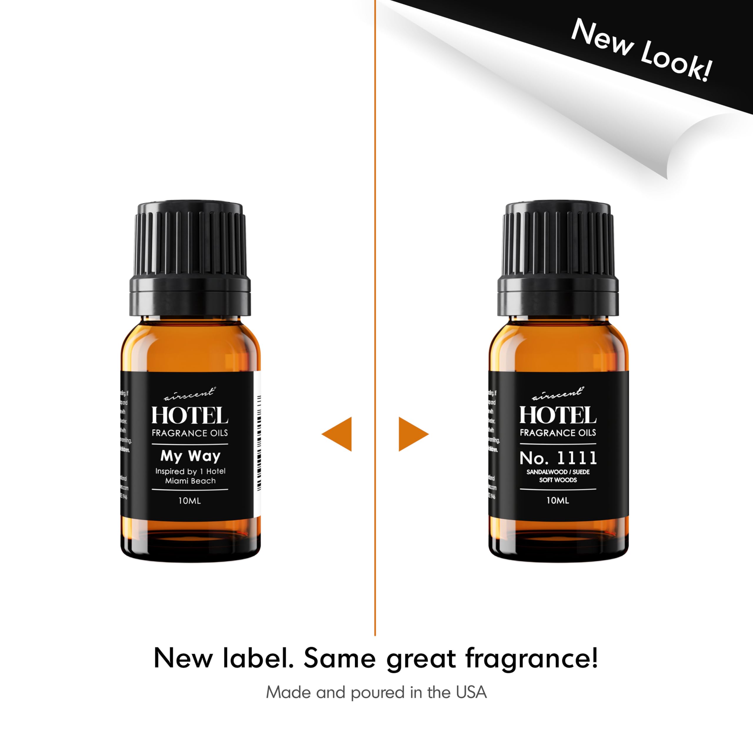 Air-Scent My Way fragrance notes preview highlighting orange blossom and vanilla.